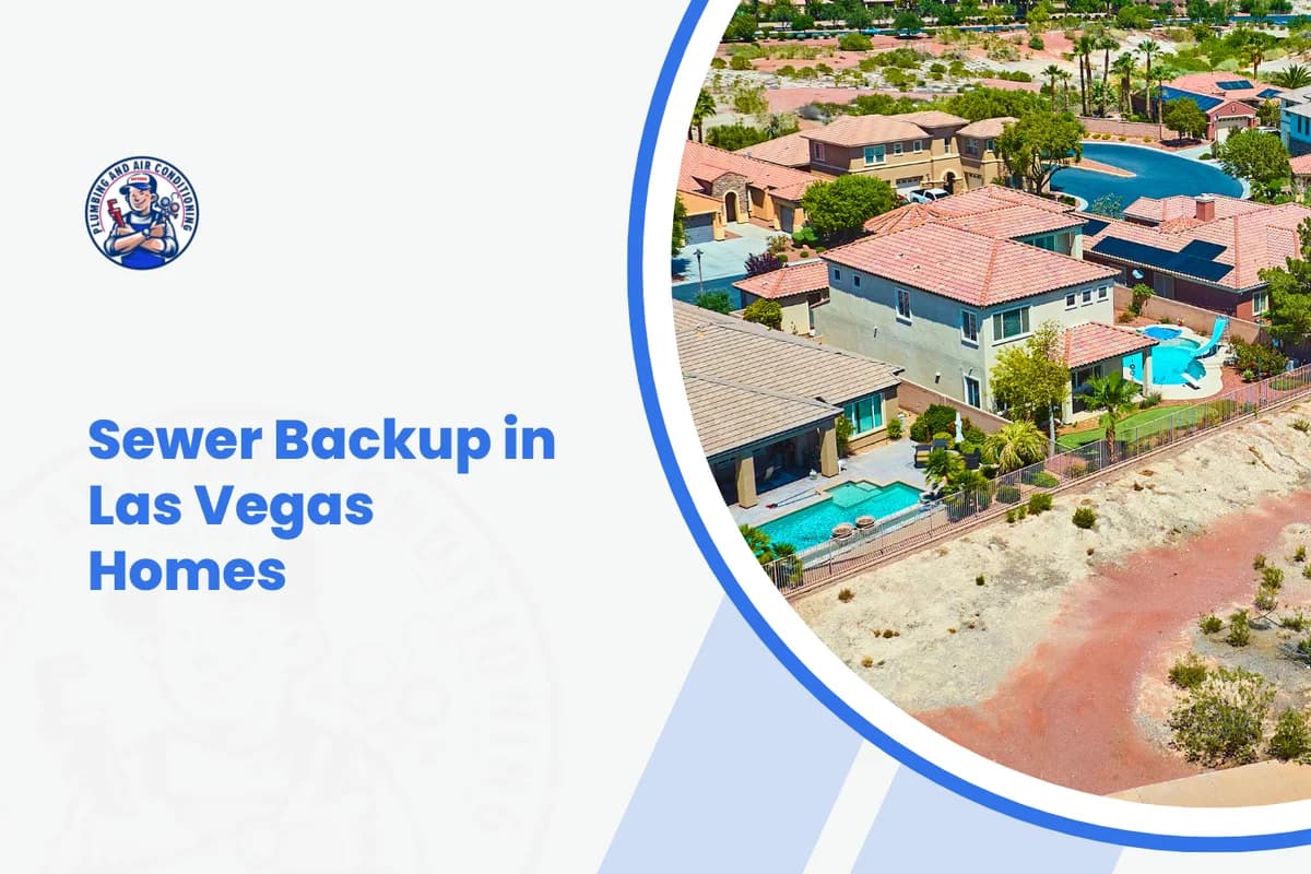 Safety steps to take during a sewer backup in Las Vegas