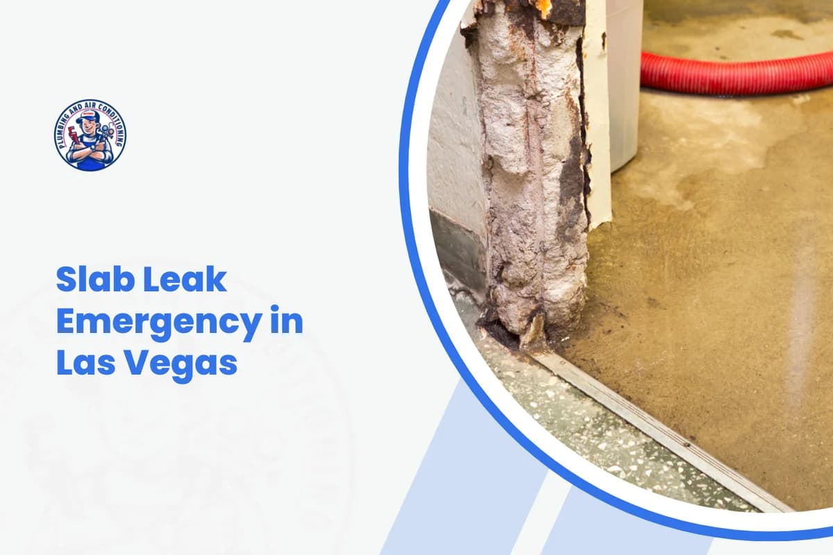 Slab leak warning signs and floor protection tips for Las Vegas