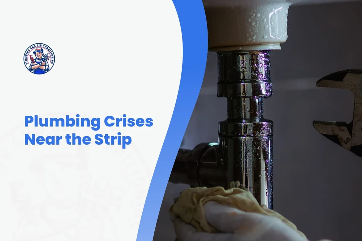 Why proximity to the Las Vegas Strip matters during plumbing emergencies