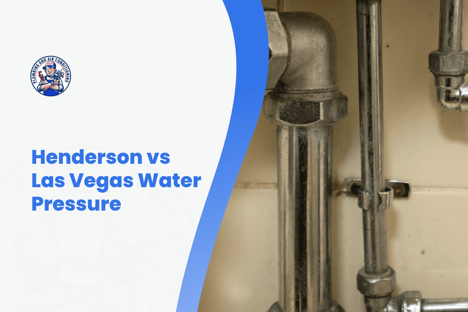 Metal plumbing pipes with elbow fitting and shut-off valve under sink