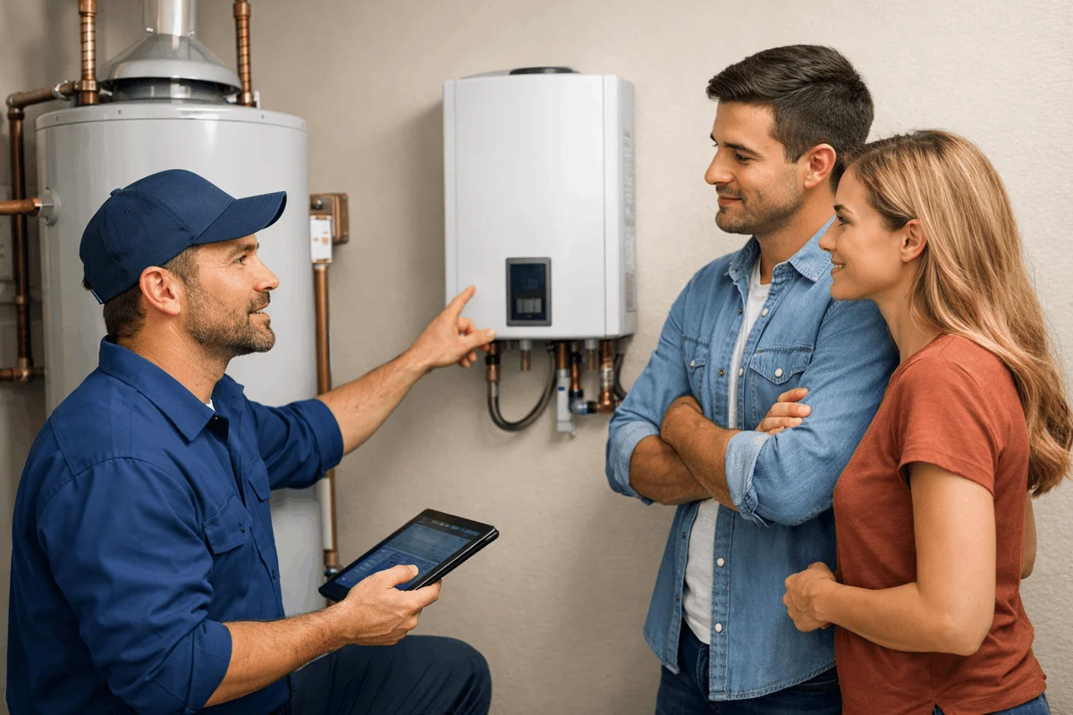 Permits and Installation - Best Water Heater Option for Las Vegas Homes: Tank vs Tankless