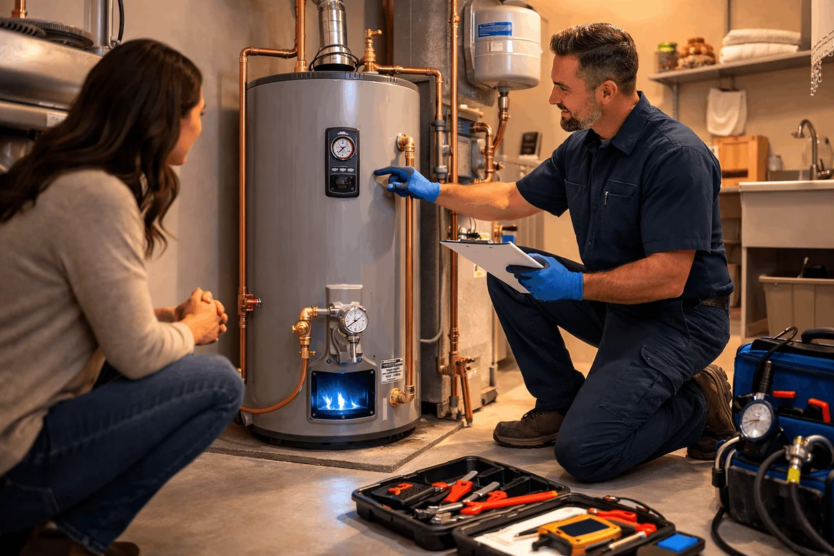 For Tank Water Heaters: Annual Flush and Anode Check - Best Water Heater Reliability Plans for Las Vegas Homeowners