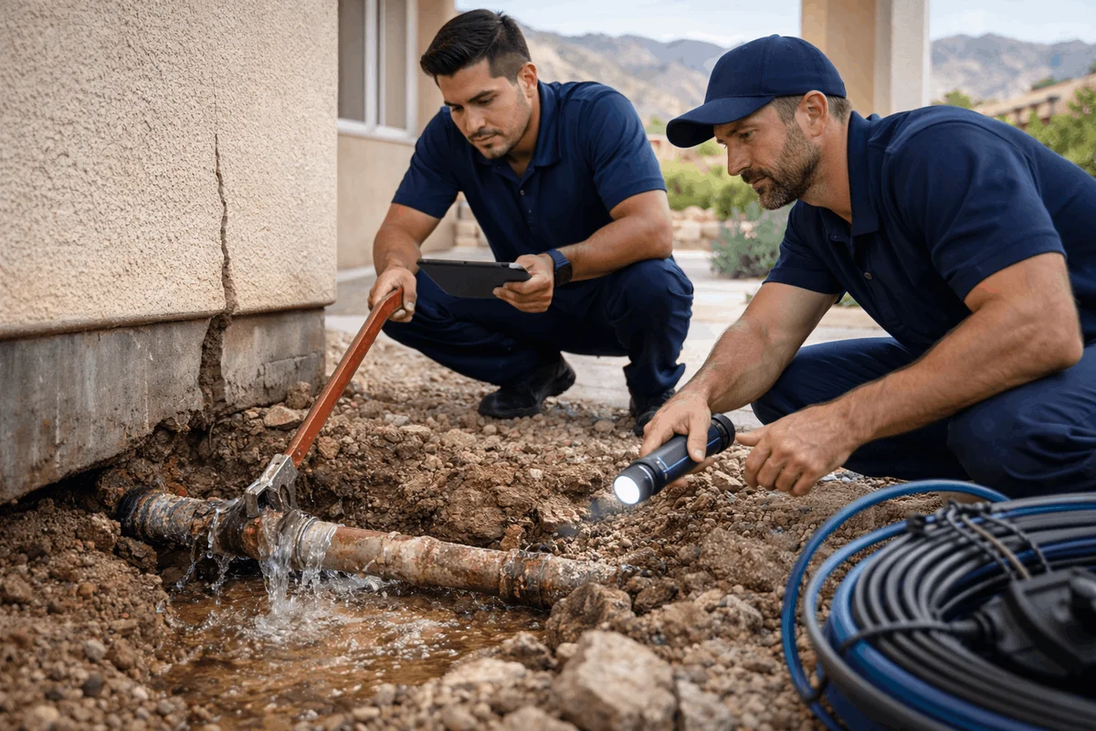 Expansive Soil and Caliche in the Valley - Why Foundation Shifts in the Las Vegas Foothills Cause Pipe Bursts