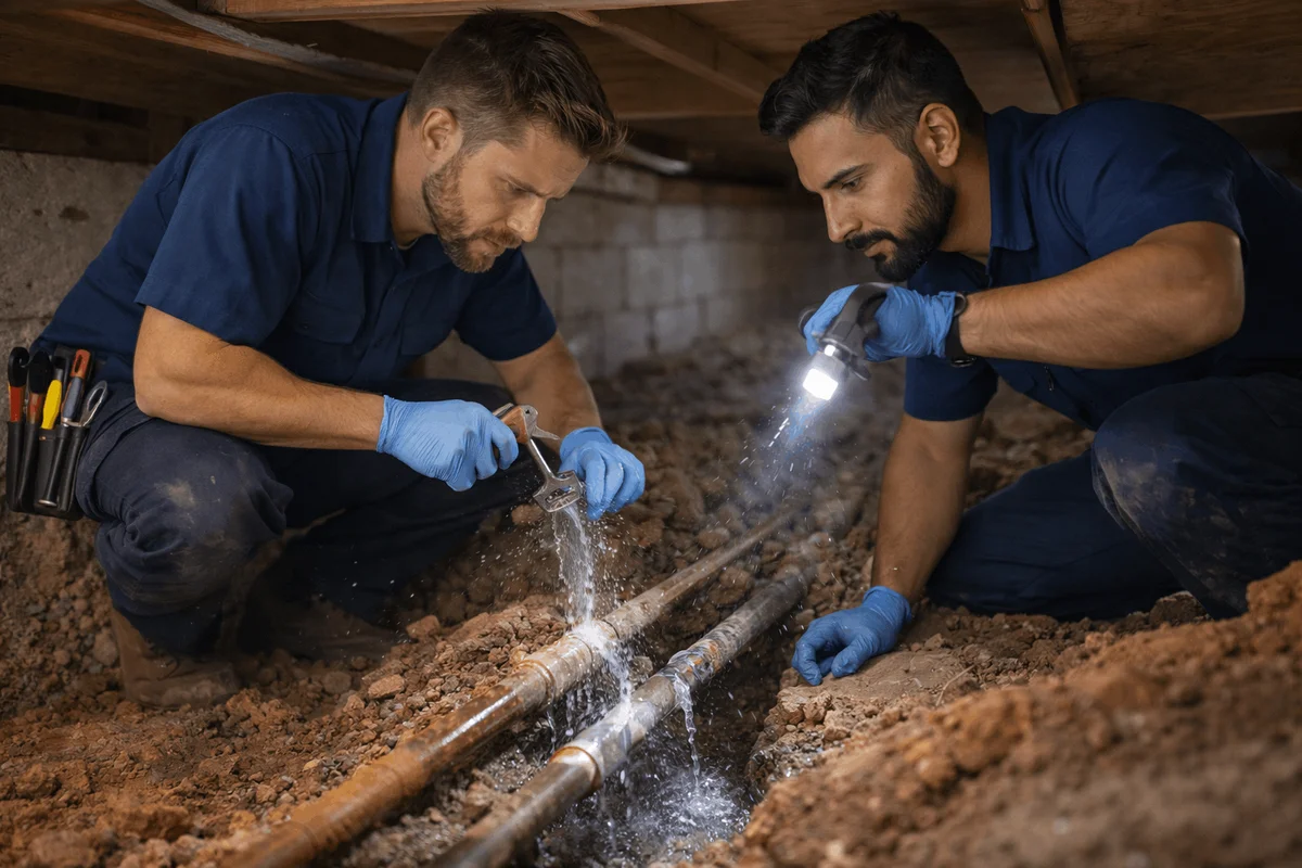 What Burst Pipe Repair Involves - Why Foundation Shifts in the Las Vegas Foothills Cause Pipe Bursts