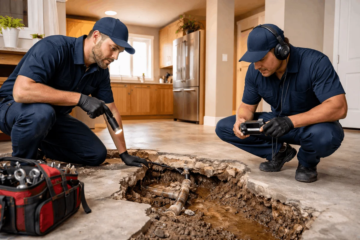 When to Call for Emergency Service - Why Foundation Shifts in the Las Vegas Foothills Cause Pipe Bursts