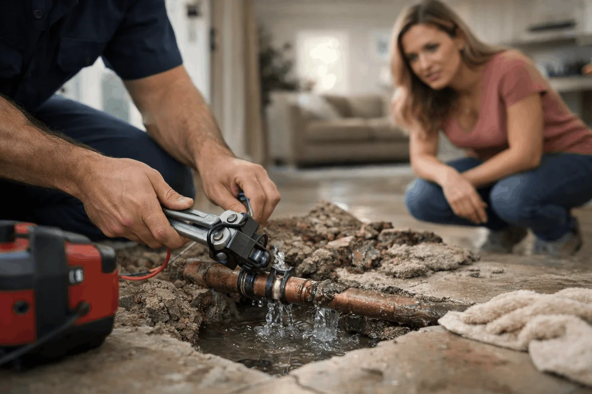 Detection and Repair: What to Expect - Slab Leak in Las Vegas: How to Spot the Signs and Protect Your Floors