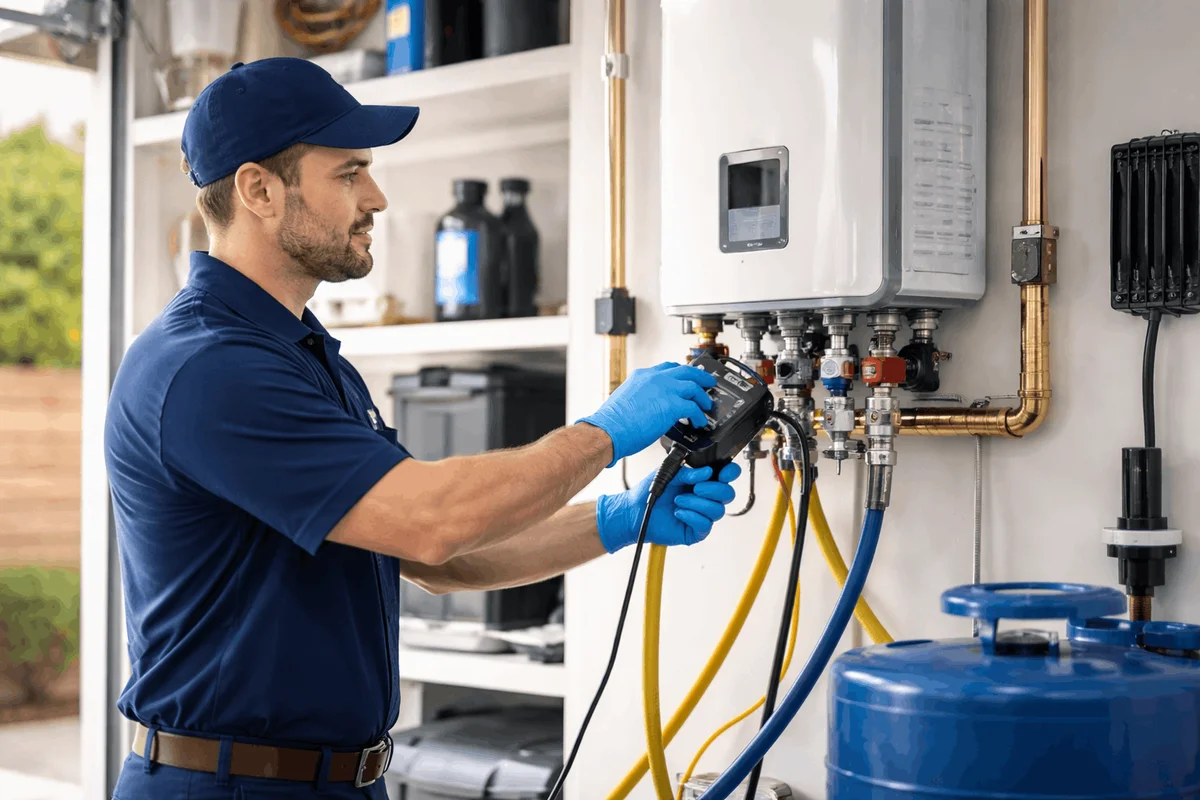 tankless water heater maintenance in las vegas: why hard water makes it critical