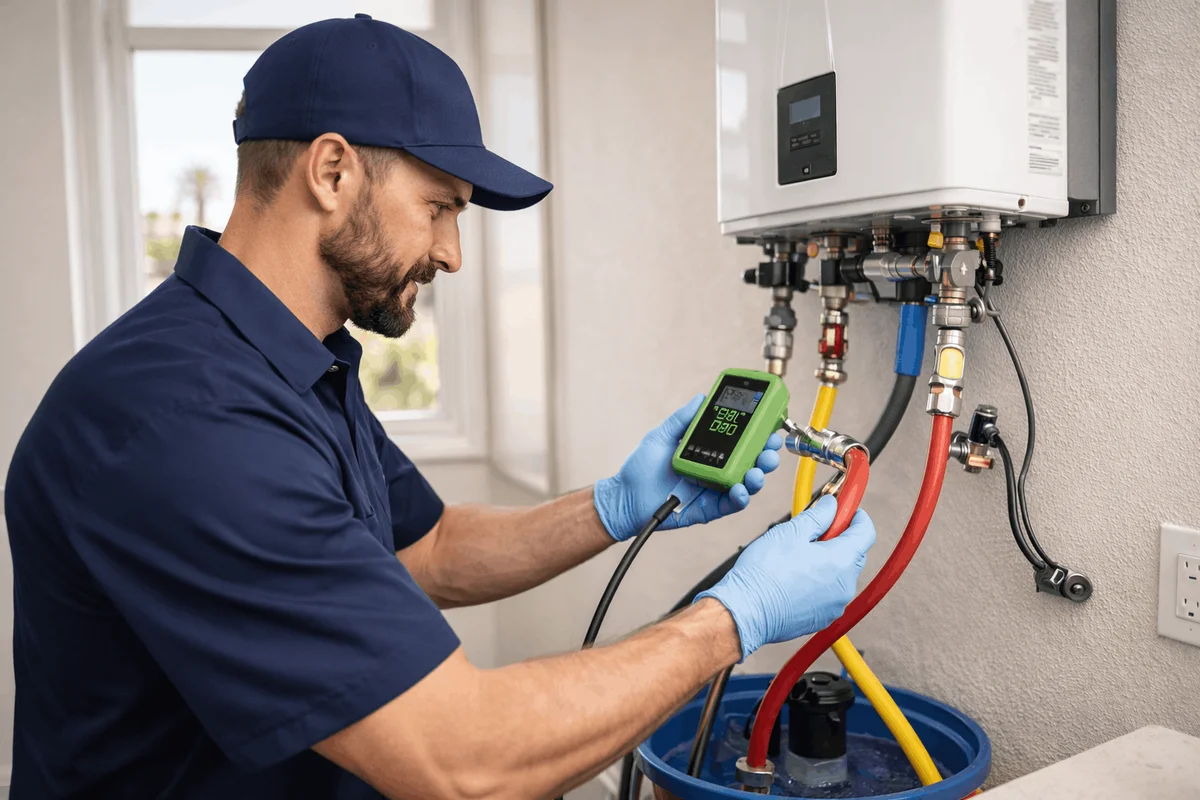 When to Schedule - Tankless Water Heater Maintenance in Las Vegas: Why Hard Water Makes It Critical