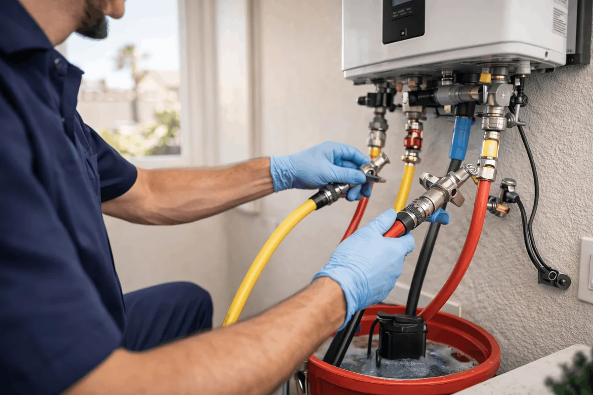 DIY vs Professional - Tankless Water Heater Maintenance in Las Vegas: Why Hard Water Makes It Critical