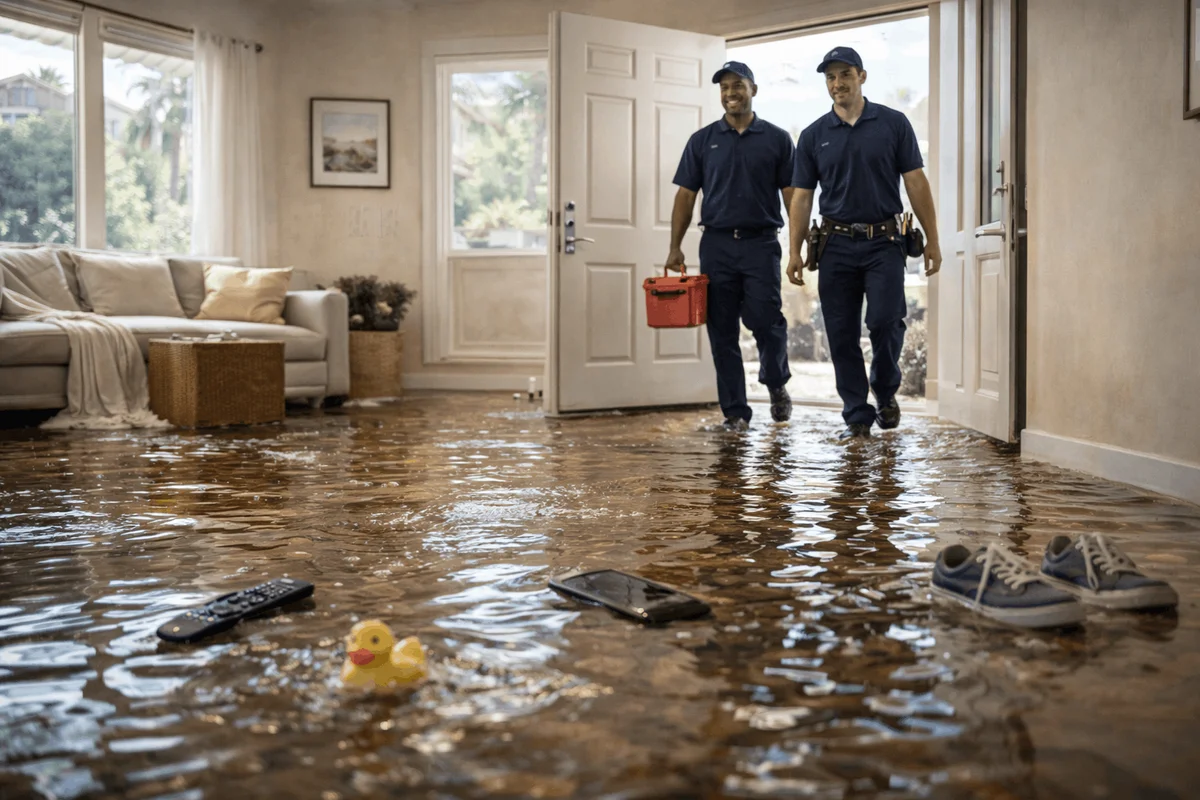 water flooding in las vegas: your first 15-minute checklist