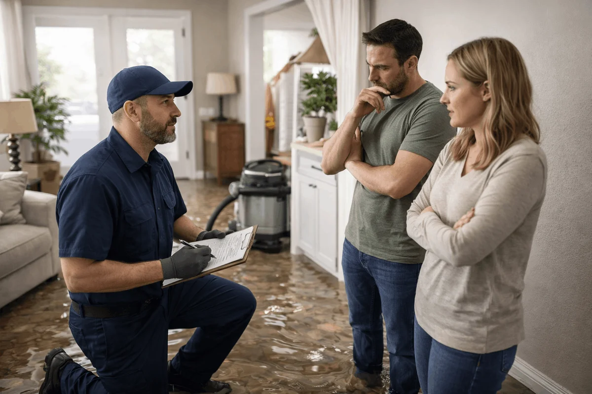 Minute 9–11: Document and Contain - Water Flooding in Las Vegas: Your First 15-Minute Checklist