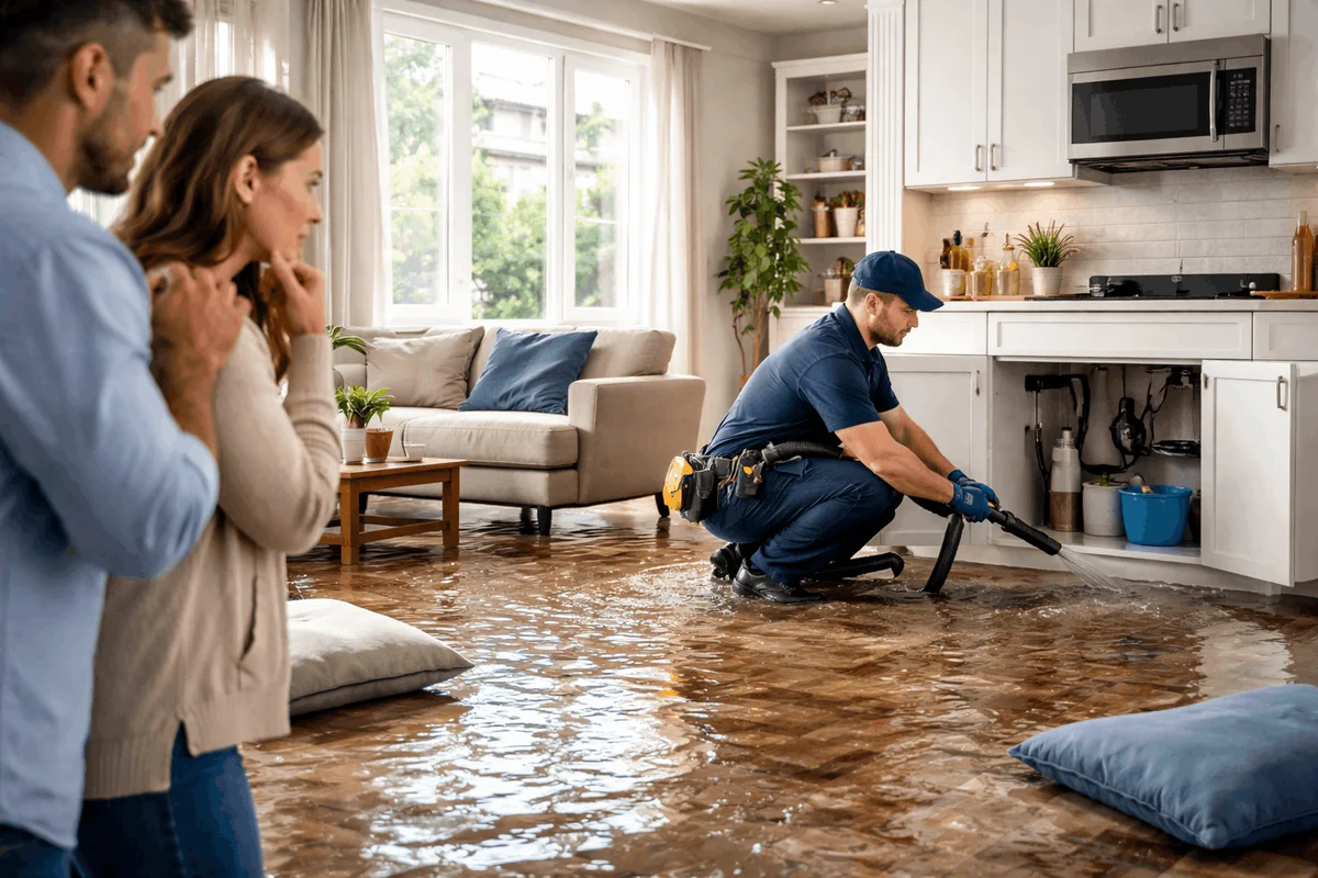 What We Do When We Arrive - Water Flooding in Las Vegas: Your First 15-Minute Checklist